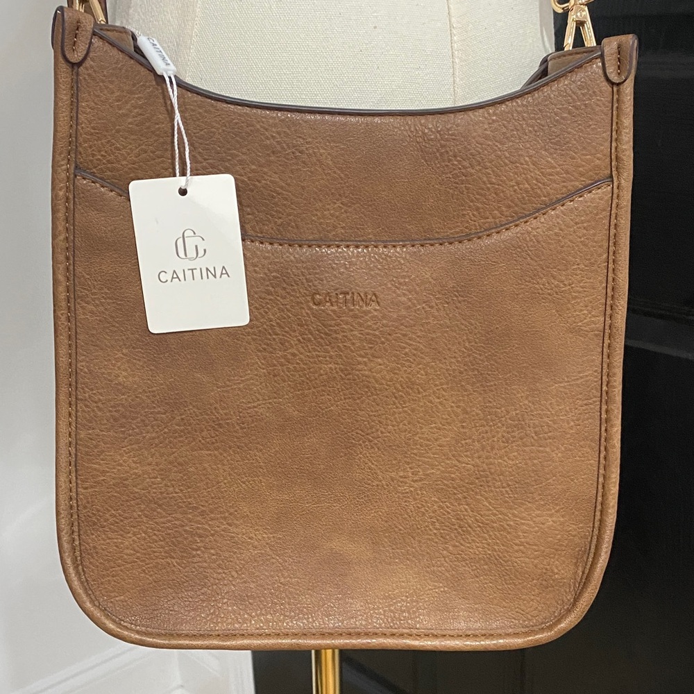 Brown Leather Shoulder Bag